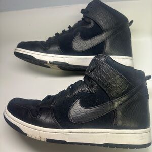 Nike Dunk High CMFT Croc Size 10